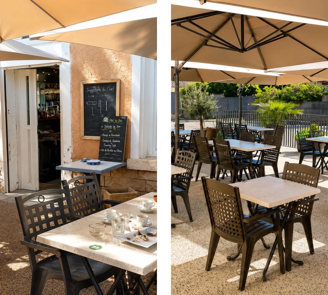 Le restaurant - La Divinina - restaurant JANNEYRIAS